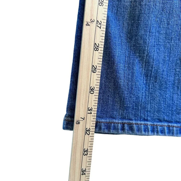 7 For All Mankind Women’s Jeans Size 27 Blue Medium Wash Denim Boot Cut Pants - Picture 8 of 14